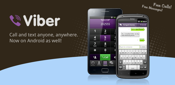 โทรหากันฟรีๆด้วย VIBER แบบ VOIp ผ่าน internet ความเร็วสูง