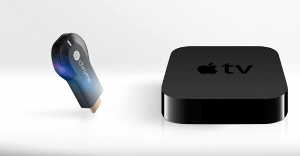 google chromecast apple tv compare