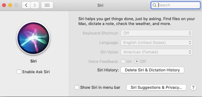 siri enable ask siri